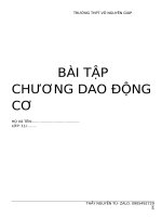 bài tập theo bài học vật lý 11 kết nối tri thức