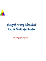 KHÁNG THỂ TSI TRONG CHẨN ĐOÁN VÀ ĐIỀU TRỊ BỆNH BASEDOW