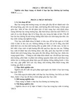 Báo cáo khoa học kĩ thuật dành cho học sinh, dự án, lãnh vực xã hội hành vi, dự án nghiên cứu thực trạng và hành vi bạo lực học đường tại trường thcs