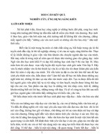 Báo cáo biện pháp thi giáo viên giỏi môn ngữ văn, biện pháp rèn kĩ năng làm dạng đề đọc hiểu cho học sinh