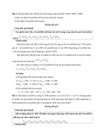 Đề thi ôn tập sinh học    1đáp án bt chương 1  mức 1