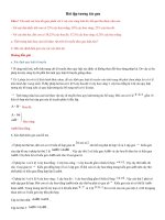 Đề thi ôn tập sinh học    13  đáp án bài tập tương tác gen