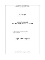 Hệ thống gợi ý hỗ trợ thực hành lập trình