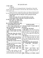 Giáo án ôn tập và kiểm tra giữa kì 1 ngữ văn 7 sách cánh diều