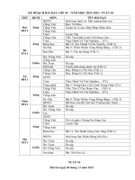 Giáo án bài giảng lớp 4 tuần 10