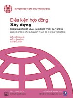 Điều kiện hợp đồng xây dựng