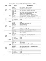 Giáo án bài giảng lớp 4 tuần 4