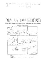 Tâm lý du khách giáo trình dành cho sinh viên đại học và cao đẳng ngành du lịch