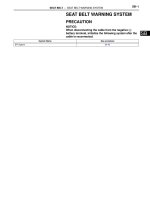 Toyota camry hybrid xv50 2012 2017 seat belt đai an toàn