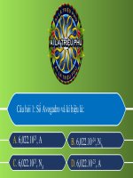 Ai là triệu phú 3 tv bài 3 mol và ti khoi chat khi  khtn8 kntt bộ 2 vt