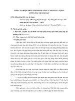 Báo cáo biện pháp thi giáo viên giỏi môn lịch sử 6, 7 phương pháp kể chuyện   tạo hứng thú cho học sinh trong giờ học lịch sử lớp 6,7 thcs