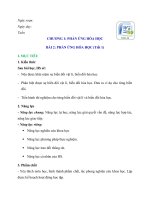 Khbd wrod 1 2 tv bài 2 phan ung hh  khtn8 kntt bộ 2 vt