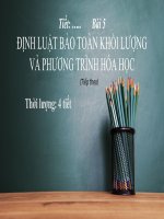 Khbd pp t3 4 5 tv bài 5  đlbtkl và pthh khtn8 kntt bộ 1 vt