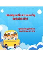 Bài giảng điện tử  Địa lí lớp 5. Bài 6 đất và rừng.