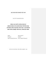 (Luận văn thạc sĩ) nâng cao chất lượng dịch vụ khách hàng của ngân hàng thương mại cổ phần công thương việt nam   chi nhánh khu công nghiệp tiên sơn, tỉnh bắc ninh