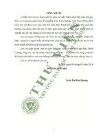 Nghiên cứu công tác kế toán bán hàng và xác định kết quả kinh doanh tại công ty cổ phần tập đoàn minh cường – hà nội