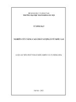 Nghiên cứu nâng cao chất lượng ổ từ kiểu lai