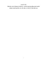 Phát huy vai trò thông tin chÍnh trị  xã hội trong hoạt động tuyên truyền miệng của đội ngũ báo cáo viên cấp cơ sở tỉnh Cà Mau hiện nay