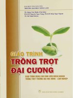 Giáo trình trồng trọt đại cương phần 1   ts  đặng văn minh