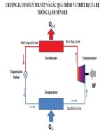 Bài giảng công nghệ lạnh thực phẩm chương 2   cơ sở lý thuyết và các quá trình và thiết bị của hệ thống lạnh nén hơi