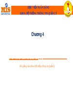 Bài giảng môn tin học đại cương chương 4   học viện ngân hàng