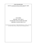 Giáo trình vẽ kỹ thuật (nghề chế tạo thiết bị cơ khí   trình độ cao đẳngtrung cấp)