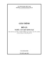 Giáo trình đồ gá (nghề cắt gọt kim loại)