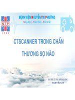 CT scan trong việc điều trị ctsn