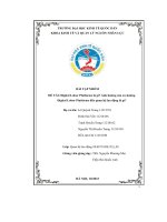 (Tiểu luận) bài tập nhóm đề tài digital lobor platforms là gì ảnh hưởng của xu hướngdigital lobor platforms đến quan hệ lao động là gì