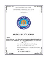 Hoàn thiện quy trình vận chuyển hàng hóa nhập khẩu bằng đường biển về cảng hải phòng của công ty cổ phần dịch vụ logistics và thương mại klm