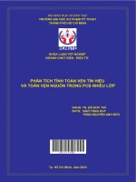 Phân tích tính toàn vẹn tín hiệu và toàn vẹn nguồn trong pcb nhiều lớp