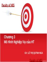 Bài giảng hệ thống thông tin chương 3   gv  lê thị quỳnh nga