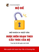 Bộ 20 đề mở khóa 9+ ngữ văn (3)