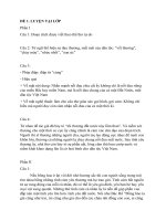 Tuần 1 đề 1 luyện tại lớp