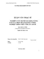 Nghiên cứu đánh giá khả năng tải của một số loại dầu công nghiệp theo tiêu chuẩn astm