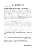 Đề thi thử 03