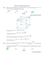 Chương 1 thể tích tách đề 4 5 6
