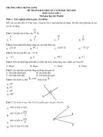 Ôn tập toán lớp 7   11