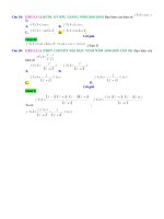 Chương 5   đạo hàm   mức độ 1