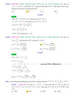 Chương 5   đạo hàm   mức độ 3