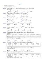 Ôn tập toán   đề 06