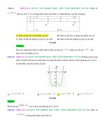 Chương 1   ứng dụng đạo hàm   mức độ 1