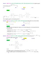 Chương 4   bất đẳng thức   bất phương trình   mức độ 2