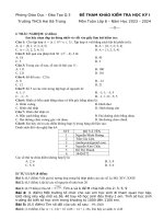 Ôn tập toán lớp 6   7