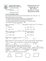 Đề kiểm tra toán 6 cuối học kì 1 word đề số (22)