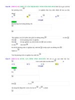 Chương 4   bất đẳng thức   bất phương trình   mức độ 4