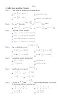 Ôn tập toán   đề 01