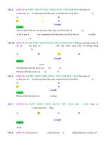 Chương 5   đạo hàm   mức độ 1