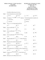 Đề kiểm tra toán 6 cuối học kì 1 word đề số (21)