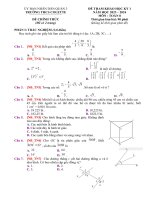 Ôn tập toán lớp 7   4